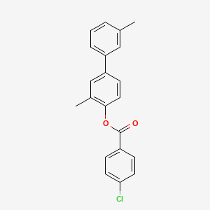 3,3'-Dimethylbiphenyl-4-yl 4-chlorobenzoate