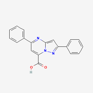 2,5-Diphenylpyrazolo[1,5-a]pyrimidine-7-carboxylic acid