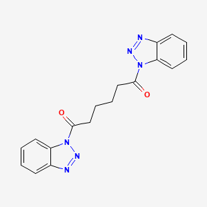 1,6-bis(1H-benzotriazol-1-yl)hexane-1,6-dione