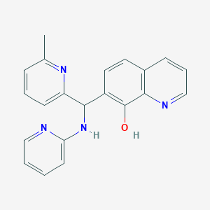 7-[(6-Methyl-2-pyridyl)(2-pyridylamino)methyl]-8-quinolinol