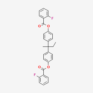 Butane-2,2-diyldibenzene-4,1-diyl bis(2-fluorobenzoate)