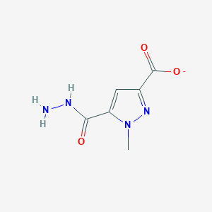 5-(hydrazinylcarbonyl)-1-methyl-1H-pyrazole-3-carboxylate