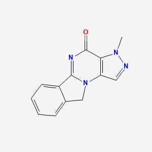 5-methyl-1,4,5,8-tetrazatetracyclo[7.7.0.02,6.010,15]hexadeca-2(6),3,8,10,12,14-hexaen-7-one