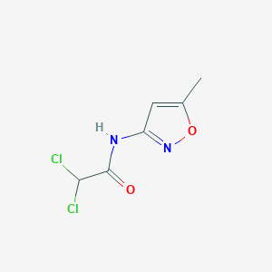 2,2-dichloro-N-(5-methyl-1,2-oxazol-3-yl)acetamide