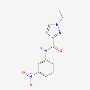 1-ethyl-N-(3-nitrophenyl)-1H-pyrazole-3-carboxamide