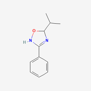 5-Isopropyl-3-phenyl-4,5-dihydro-1,2,4-oxadiazole