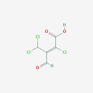 B108960 (E)-2-Chloro-3-(dichloromethyl)-4-oxobutenoic acid CAS No. 115340-67-5