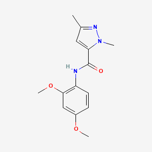 N-(2,4-dimethoxyphenyl)-1,3-dimethyl-1H-pyrazole-5-carboxamide