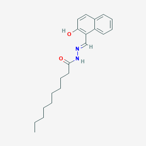 N'-[(E)-(2-hydroxynaphthalen-1-yl)methylidene]decanehydrazide