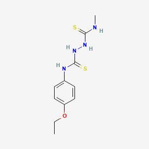 N-(4-ethoxyphenyl)-N'-methylhydrazine-1,2-dicarbothioamide