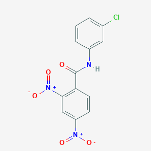 N-(3-chlorophenyl)-2,4-dinitrobenzamide