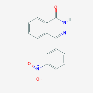 4-(4-methyl-3-nitrophenyl)-2H-phthalazin-1-one