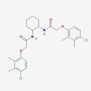 N,N'-cyclohexane-1,2-diylbis[2-(4-chloro-2,3-dimethylphenoxy)acetamide]