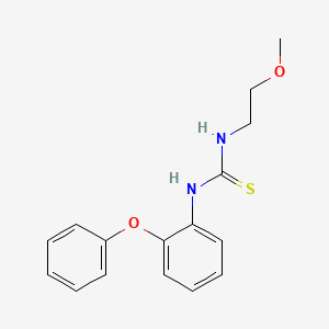 1-(2-Methoxyethyl)-3-(2-phenoxyphenyl)thiourea