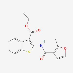 Ethyl 2-{[(2-methylfuran-3-yl)carbonyl]amino}-1-benzothiophene-3-carboxylate