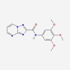 N-(3,4,5-trimethoxyphenyl)[1,2,4]triazolo[1,5-a]pyrimidine-2-carboxamide