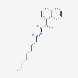 molecular formula C20H26N2O B10898226 N'-[(1E)-nonylidene]naphthalene-1-carbohydrazide 