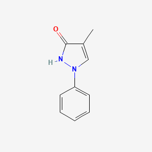 4-methyl-1-phenyl-1,2-dihydro-3H-pyrazol-3-one