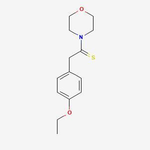 2-(4-Ethoxy-phenyl)-1-morpholin-4-yl-ethanethione