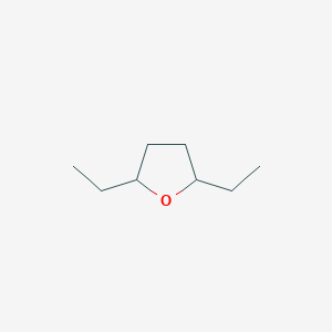 molecular formula C8H16O B108996 2,5-二乙基四氢呋喃 CAS No. 41239-48-9