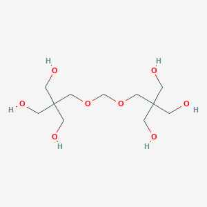 molecular formula C11H24O8 B109000 2-[[3-羟基-2,2-双(羟甲基)丙氧基]甲氧基甲基]-2-(羟甲基)丙烷-1,3-二醇 CAS No. 6228-26-8