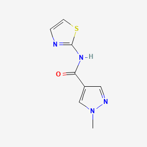 1-methyl-N-(1,3-thiazol-2-yl)-1H-pyrazole-4-carboxamide