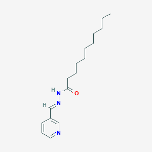 molecular formula C17H27N3O B10900289 N'-[(E)-pyridin-3-ylmethylidene]undecanehydrazide 