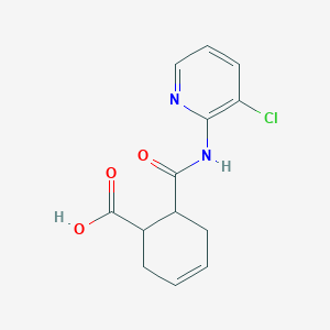 6-[(3-Chloropyridin-2-yl)carbamoyl]cyclohex-3-ene-1-carboxylic acid