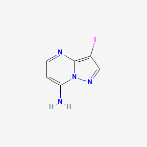 3-Iodopyrazolo[1,5-a]pyrimidin-7-amine