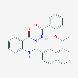 2-ethoxy-N-[2-(naphthalen-2-yl)-4-oxo-1,4-dihydroquinazolin-3(2H)-yl]benzamide