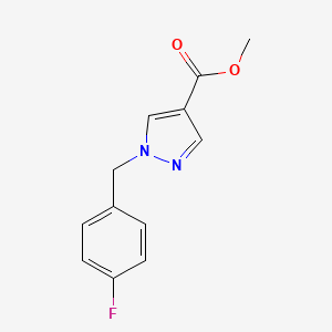 methyl 1-(4-fluorobenzyl)-1H-pyrazole-4-carboxylate