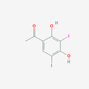 1-(2,4-Dihydroxy-3,5-diiodophenyl)ethanone