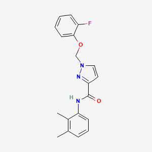 N-(2,3-dimethylphenyl)-1-[(2-fluorophenoxy)methyl]-1H-pyrazole-3-carboxamide