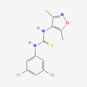 1-(3,5-Dichlorophenyl)-3-(3,5-dimethyl-1,2-oxazol-4-yl)thiourea