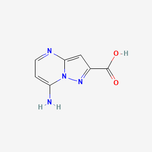 7-Aminopyrazolo[1,5-a]pyrimidine-2-carboxylic acid