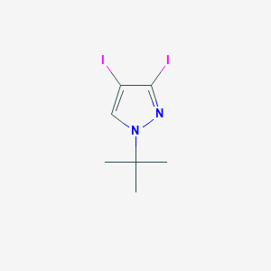 1-tert-butyl-3,4-diiodo-1H-pyrazole