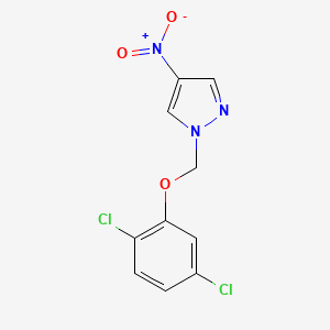 1-[(2,5-dichlorophenoxy)methyl]-4-nitro-1H-pyrazole