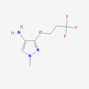 1-methyl-3-(3,3,3-trifluoropropoxy)-1H-pyrazol-4-amine