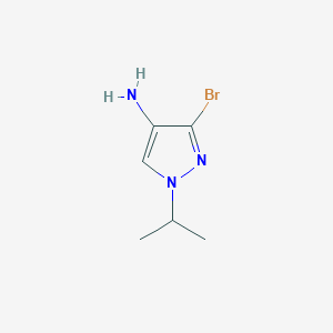 3-bromo-1-(propan-2-yl)-1H-pyrazol-4-amine