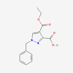 1-Benzyl-4-(ethoxycarbonyl)-1H-pyrazole-3-carboxylic acid