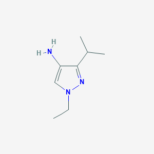 1-Ethyl-3-isopropyl-1H-pyrazol-4-amine