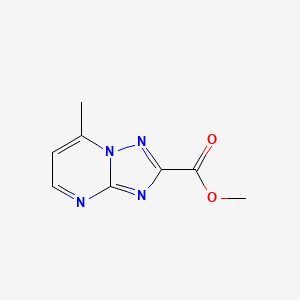 Methyl 7-methyl[1,2,4]triazolo[1,5-a]pyrimidine-2-carboxylate