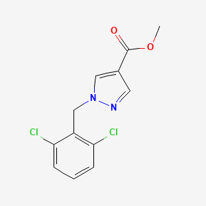 methyl 1-(2,6-dichlorobenzyl)-1H-pyrazole-4-carboxylate