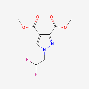 Dimethyl 1-(2,2-difluoroethyl)-1H-pyrazole-3,4-dicarboxylate