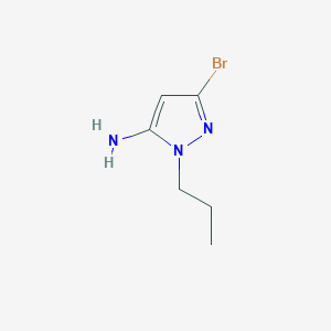 3-Bromo-1-propyl-1H-pyrazol-5-amine