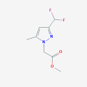 Methyl [3-(difluoromethyl)-5-methyl-1H-pyrazol-1-yl]acetate