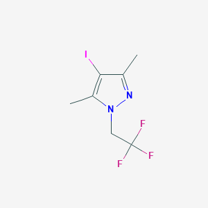 4-iodo-3,5-dimethyl-1-(2,2,2-trifluoroethyl)-1H-pyrazole