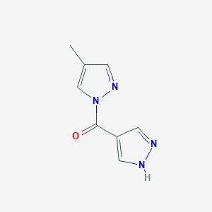 4-Methyl-1-(1H-pyrazol-4-ylcarbonyl)-1h-pyrazole