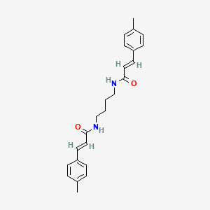 (2E,2'E)-N,N'-butane-1,4-diylbis[3-(4-methylphenyl)prop-2-enamide]