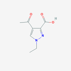 4-Acetyl-1-ethyl-1H-pyrazole-3-carboxylic acid